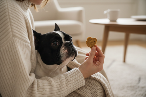 Baked Peanut Butter Banana Biscuits