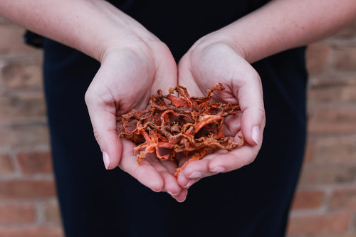 Baked Carrot Crisps
