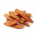 Sweet Potato Jerky Strips – White Background